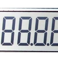 Display LCD 6 digit 7-segment 1